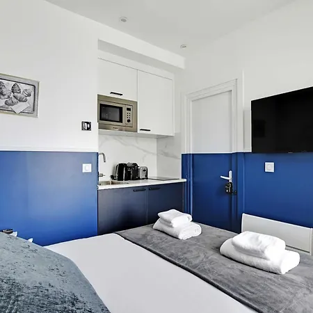 Serene Cocoon For 2p With Ac - Near Montmartre Paris
